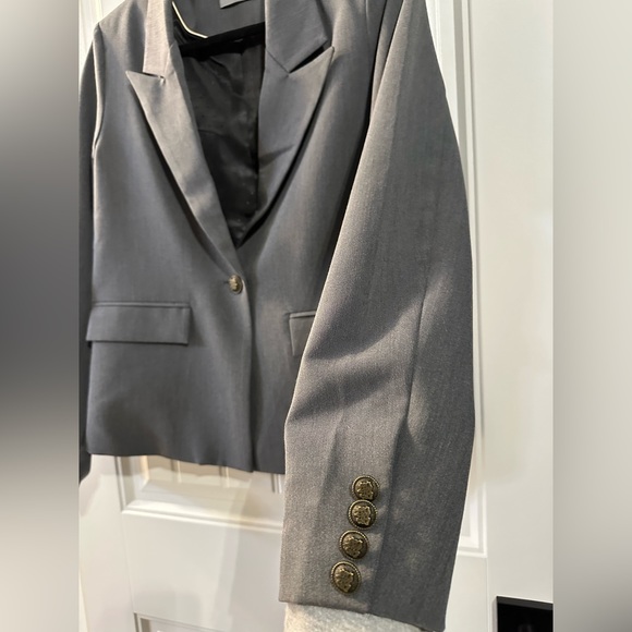 CULTURE blazer with wrist button detail - Picture 4 of 10